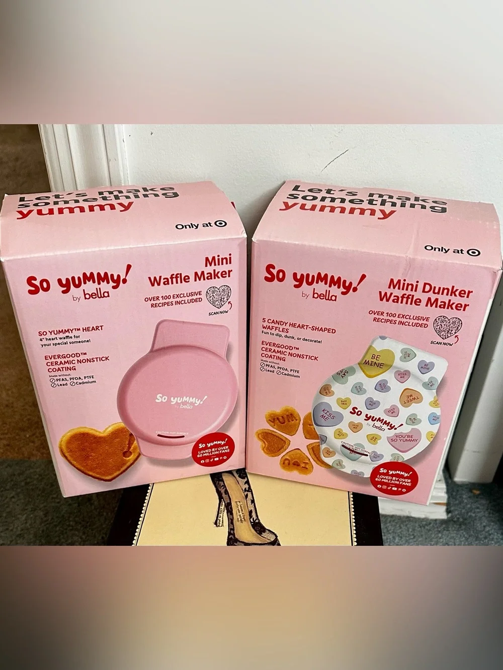 So Yummy! by bella Mini Waffle Maker & Mini Dunker Waffle Maker Target exclusive